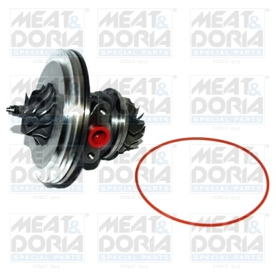 Core assembly, turbocharger